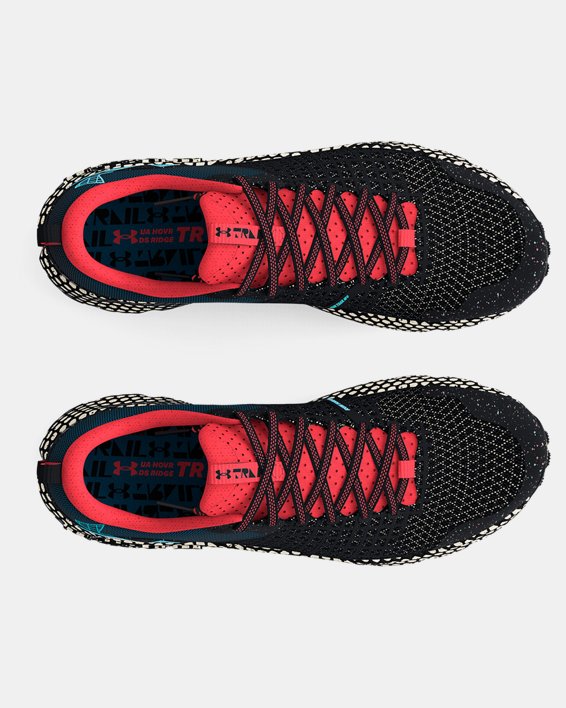 Unisex UA HOVR™ Ridge Trail Running Shoes, Black, pdpMainDesktop image number 2